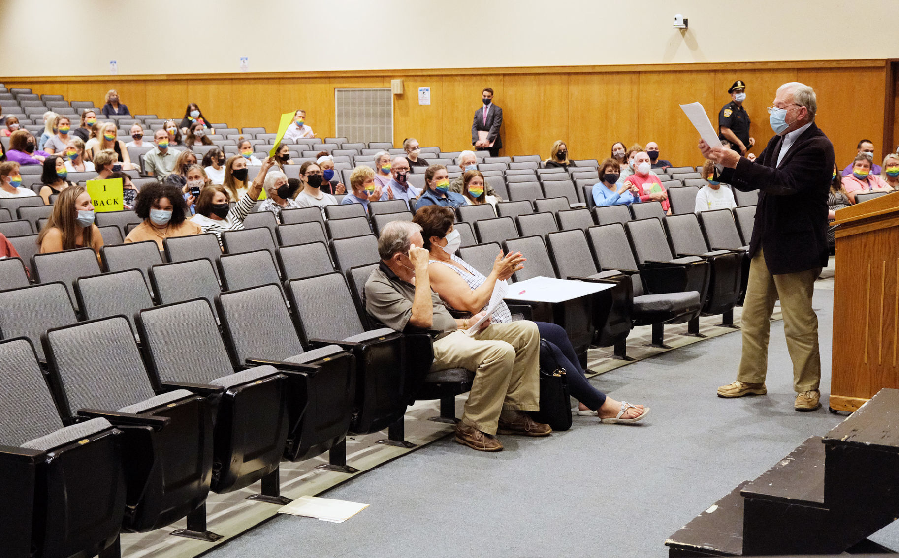 Bourne School Committee, Kari MacRae Hearing